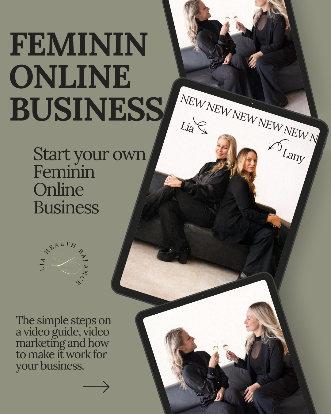 Feminin Online Business - dein start in dein eigenes Business